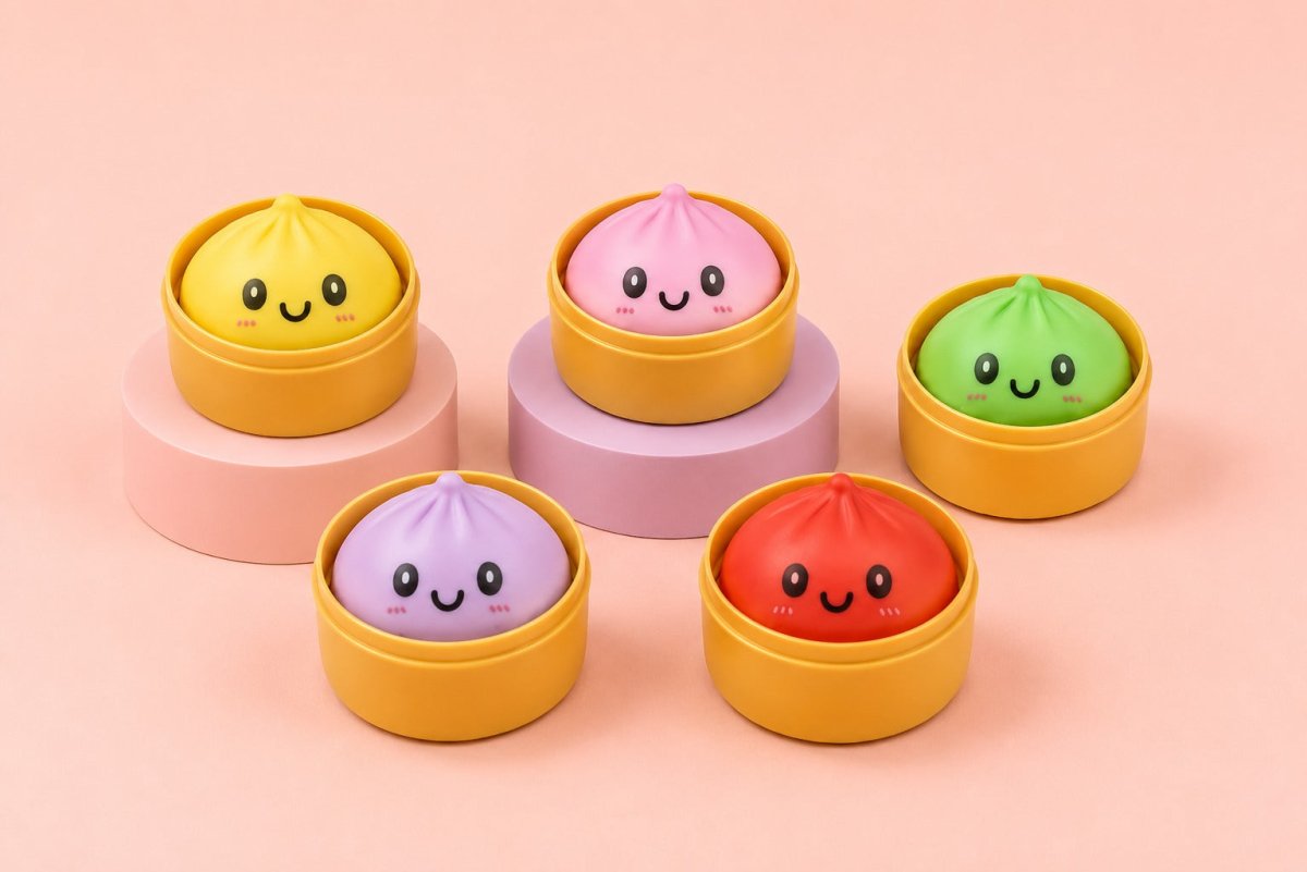 Matte Mini Dumplings Squishy - Mystery Color - Jolli
